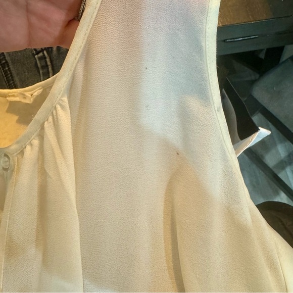 Mine brand chiffon tie waist sleeveless sequin top ❤️ - Picture 7 of 7